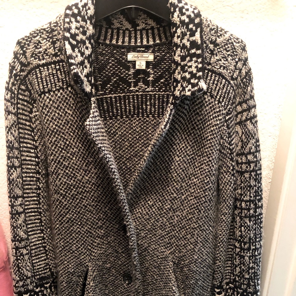 Lucky Brand Sweater Jacket